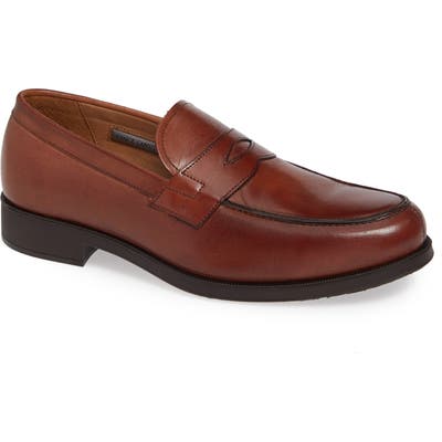 Vince Camuto Nait Penny Loafer- Brown