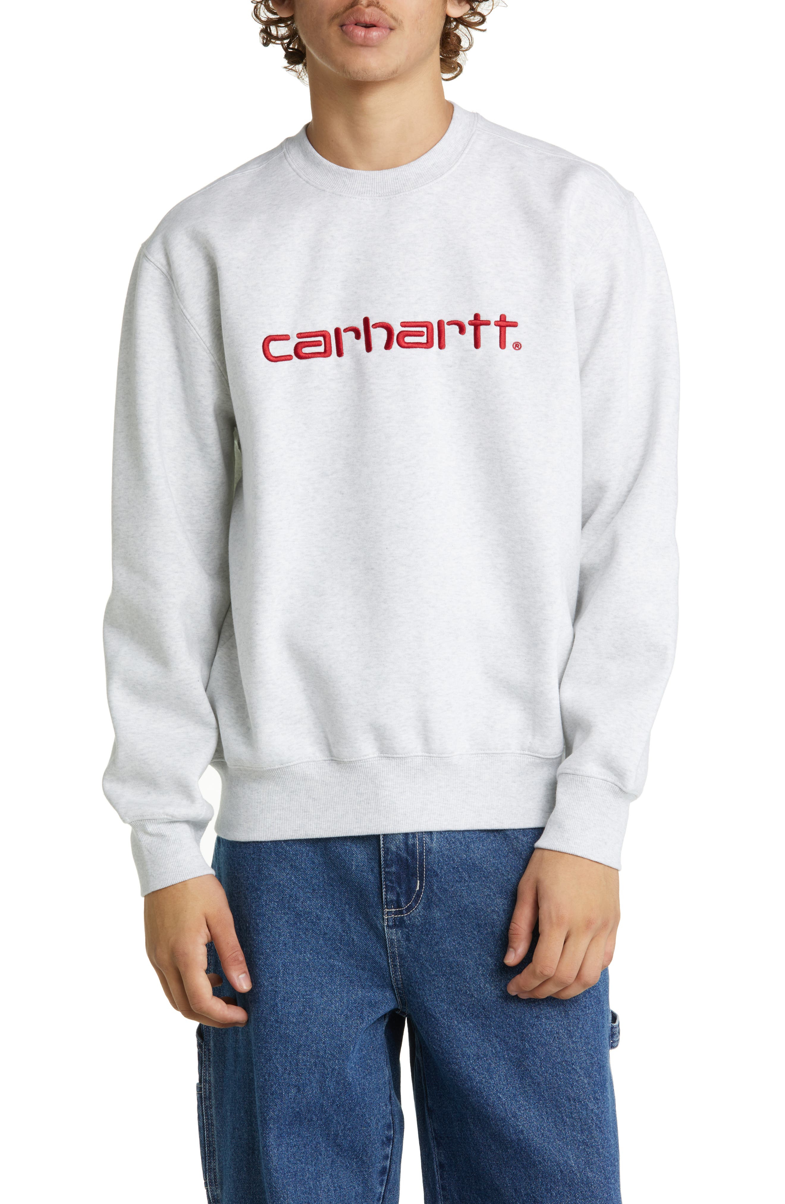 Grey Crewneck Sweatshirts for Men 