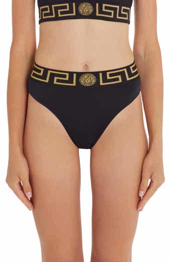Buy Versace Greca Border Triangle Bikini Top 'Fuxia' - ABD01094 A232185  1P580