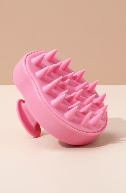 Rizos Curls Scalp Massage Brush In Pink