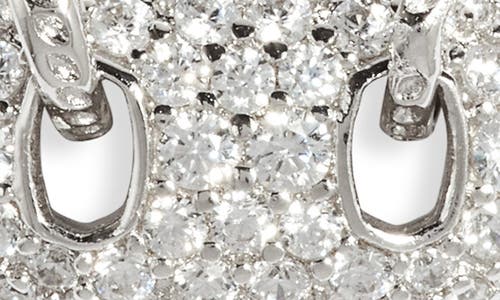Kendra Scott Women's Bailey Pave Short Pendant Necklace In Silver-white Crystal In Rhodium White Crystal