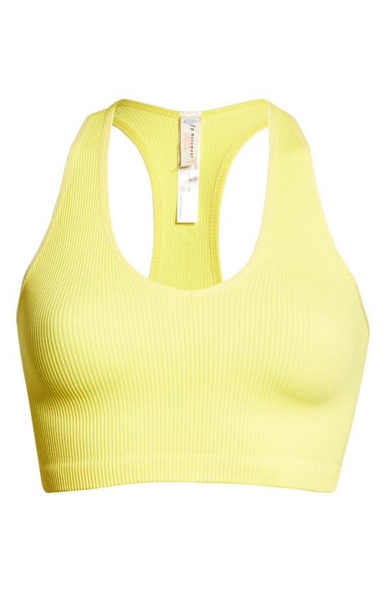 Fp Movement Free Throw Crop Tank In Optic Yellow