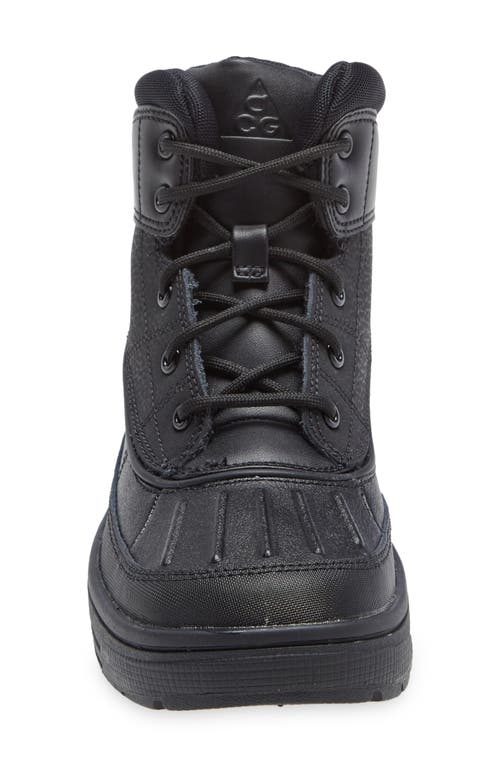 Shop Nike 'woodside 2 High' Boot In Black/black/black