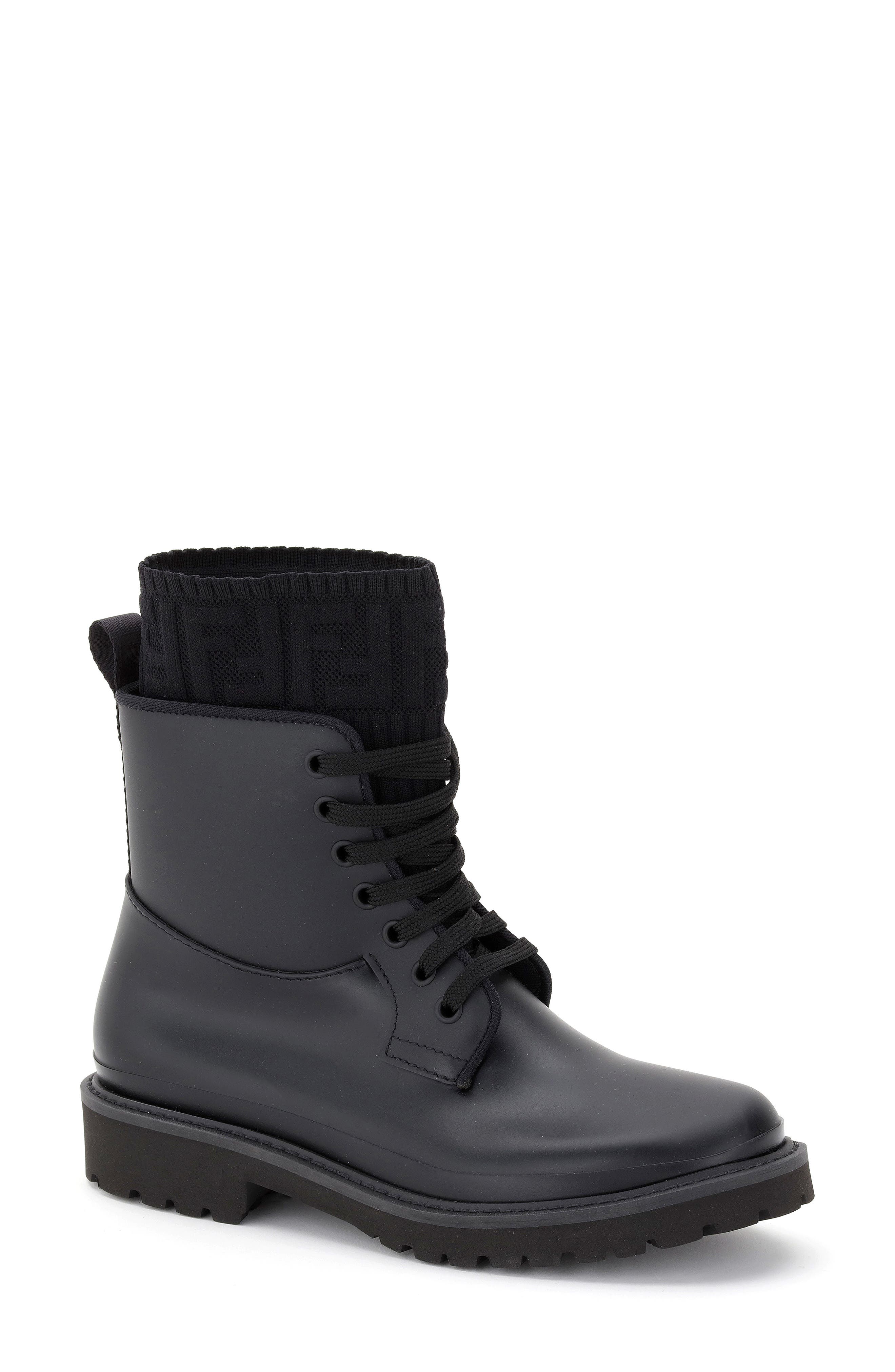 doc martens with ruffle socks