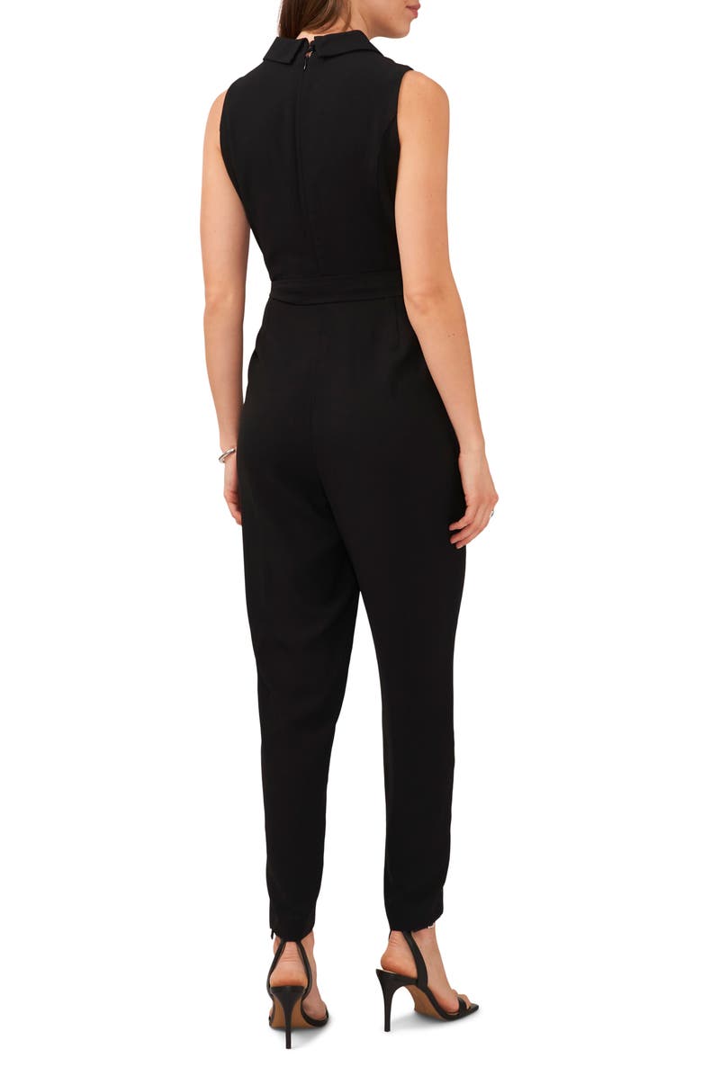 Halogen® Tie Waist Surplice V-Neck Jumpsuit | Nordstrom