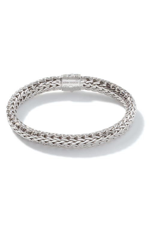 Shop John Hardy Classic Chain 7.5mm Bracelet In Silver