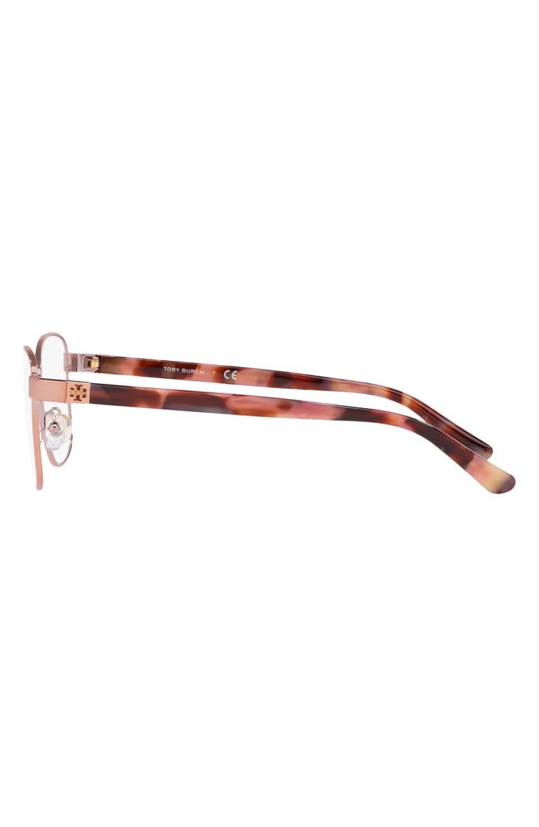 Tory Burch 51mm Butterfly Optical Glasses, Alternate, color, 