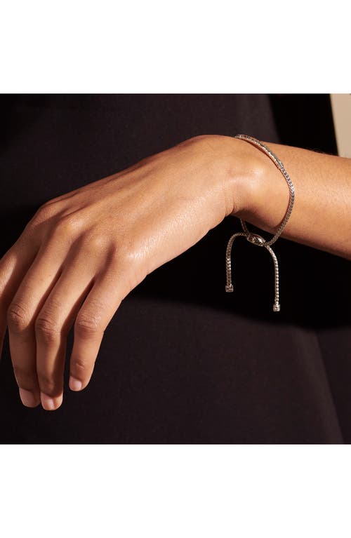 John Hardy Sterling Silver Classic Chain Hammered Bracelet In Silver