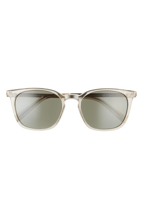 Le Specs Huzzah 54mm Square Sunglasses in Eucalyptus