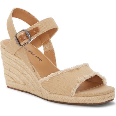 Lucky Brand Mindra Espadrille Wedge Sandal