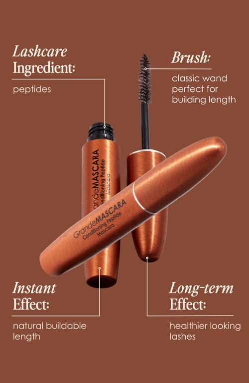 Grande Cosmetics Grandemascara Conditioning Peptide Mascara In Brown