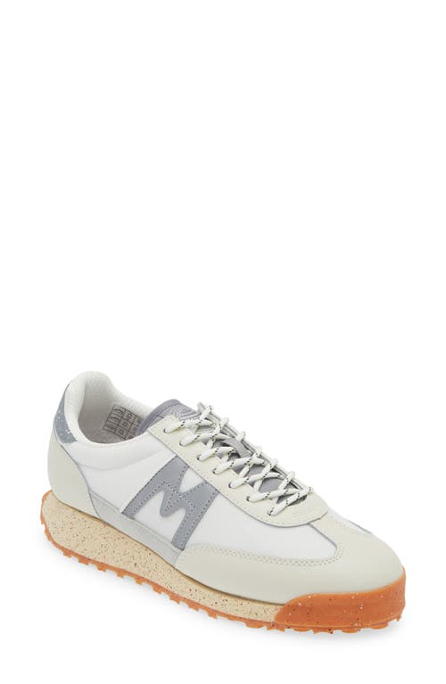 Shop Karhu Gender Inclusive Mestari Control Sneaker In Llily White/silver