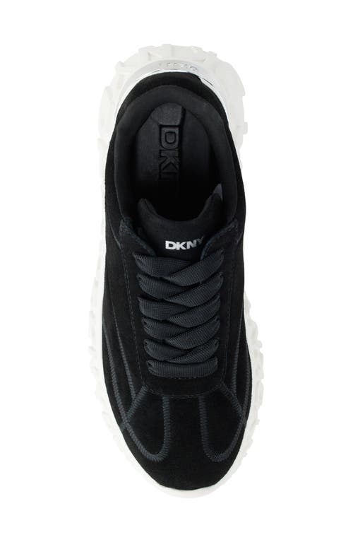 Shop Dkny Laeoni Platform Sneaker In Black