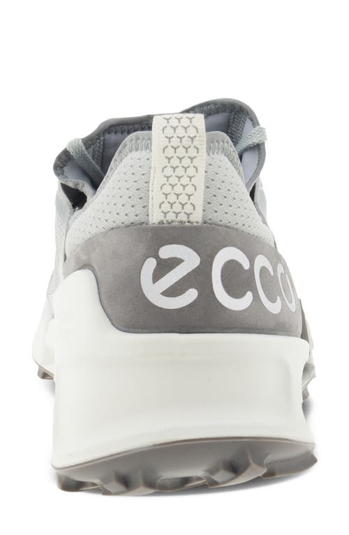 Shop Ecco Biom 2.1 Low Tex Sneaker In Concrete/concrete/steel