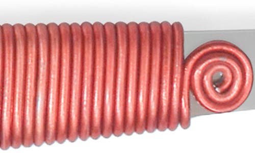Tiramisu Stainless Steel Salad Servers In Red