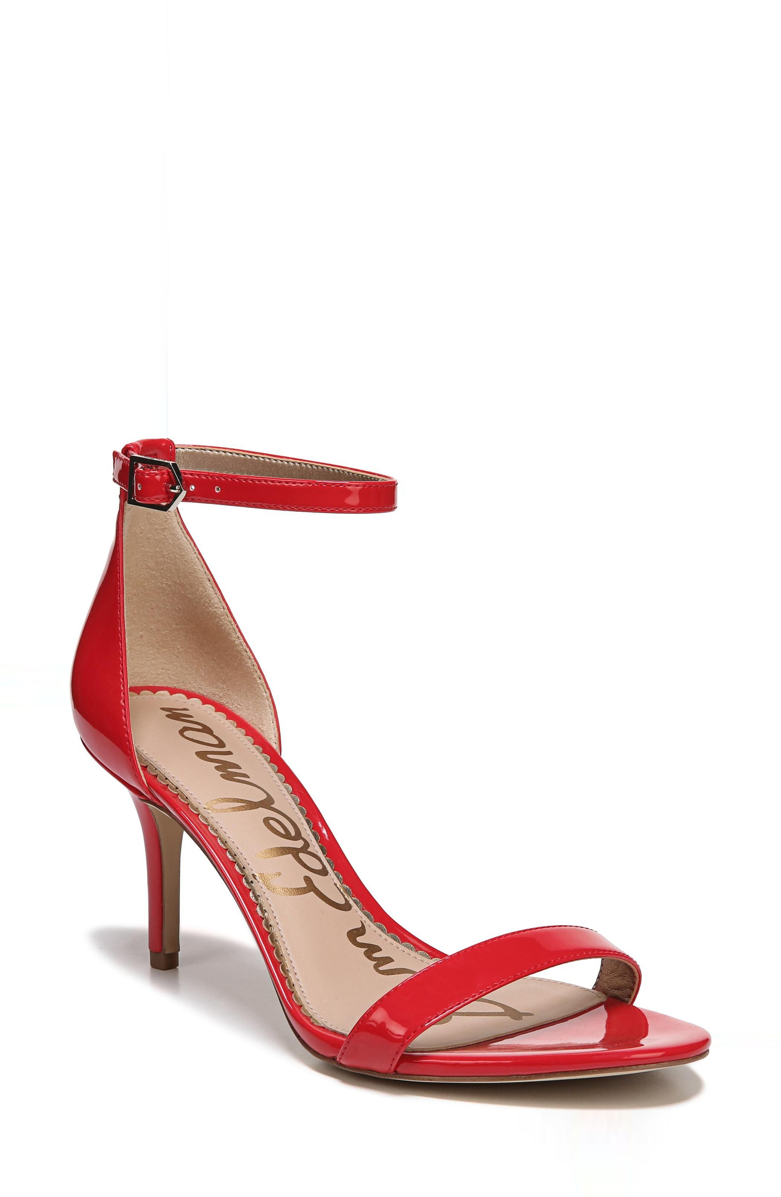 SAM EDELMAN,
                            'Patti' Ankle Strap Sandal,
                            Main thumbnail 115, color,
                            606