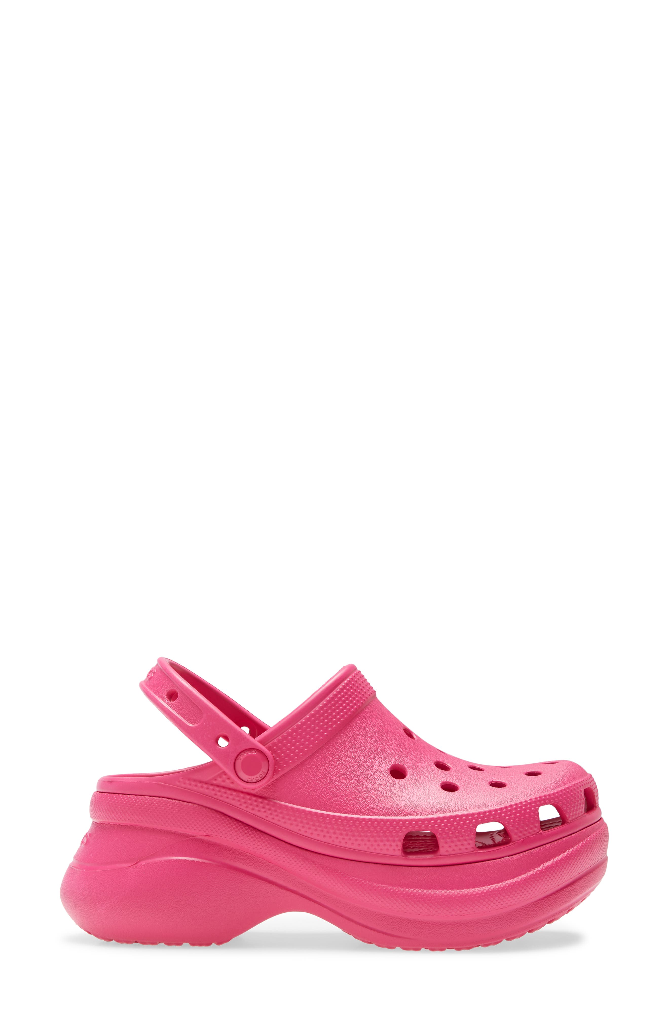 crocs classic bae lavender platform clogs