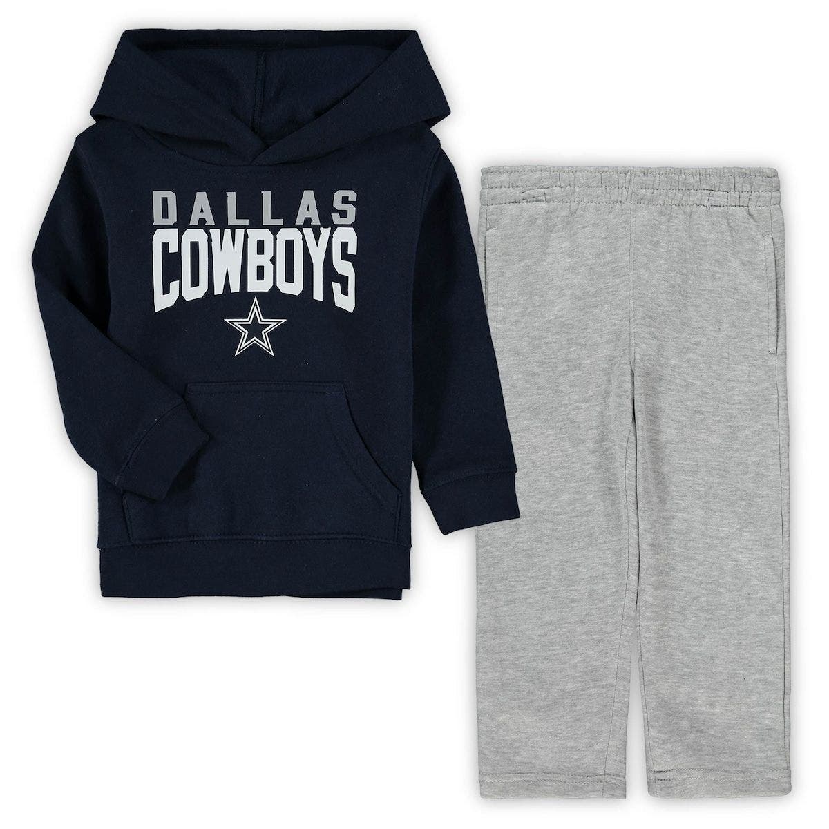 Dallas Cowboys 2 Piece Tracksuit Set Jogging Hoodie Sweatpants Bottoms Sweatsuit