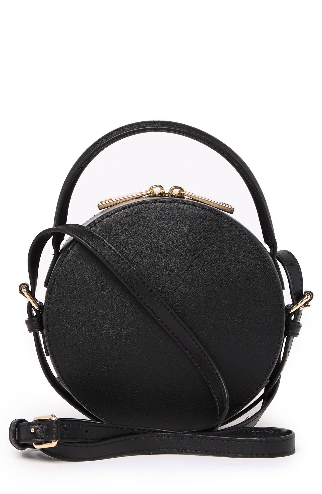 marc jacobs leather circle crossbody bag