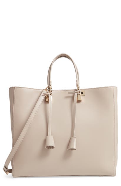 GIAMBATTISTA VALLI LEATHER TOTE,19FWPVVEBL07