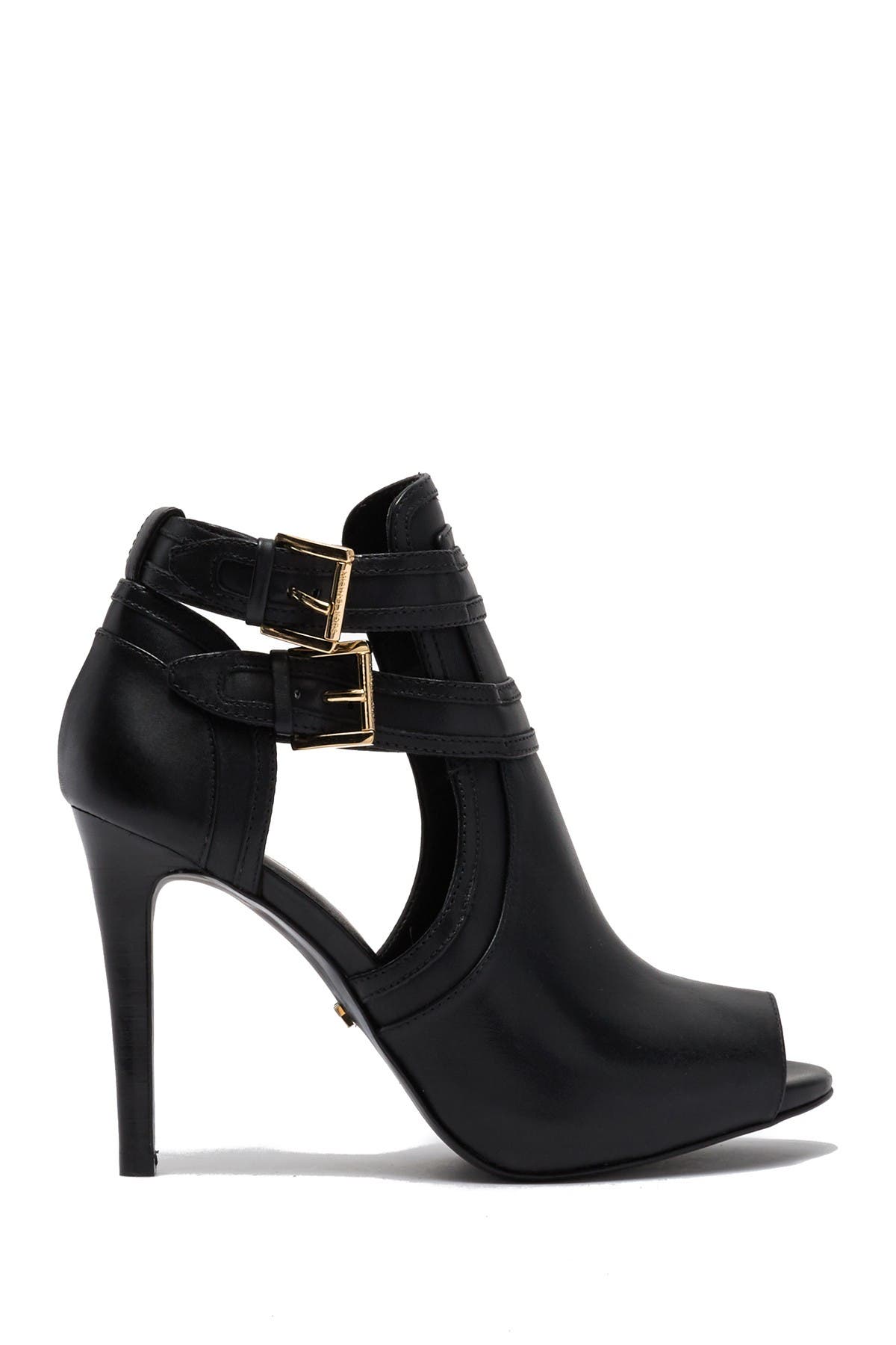 michael michael kors blaze open toe bootie