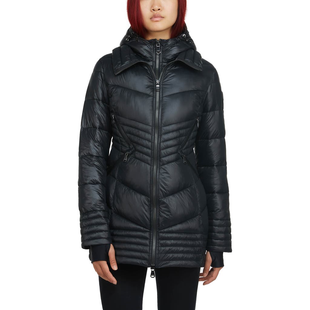 Pajar Braunwyn Light Weight Packable Puffer in Black