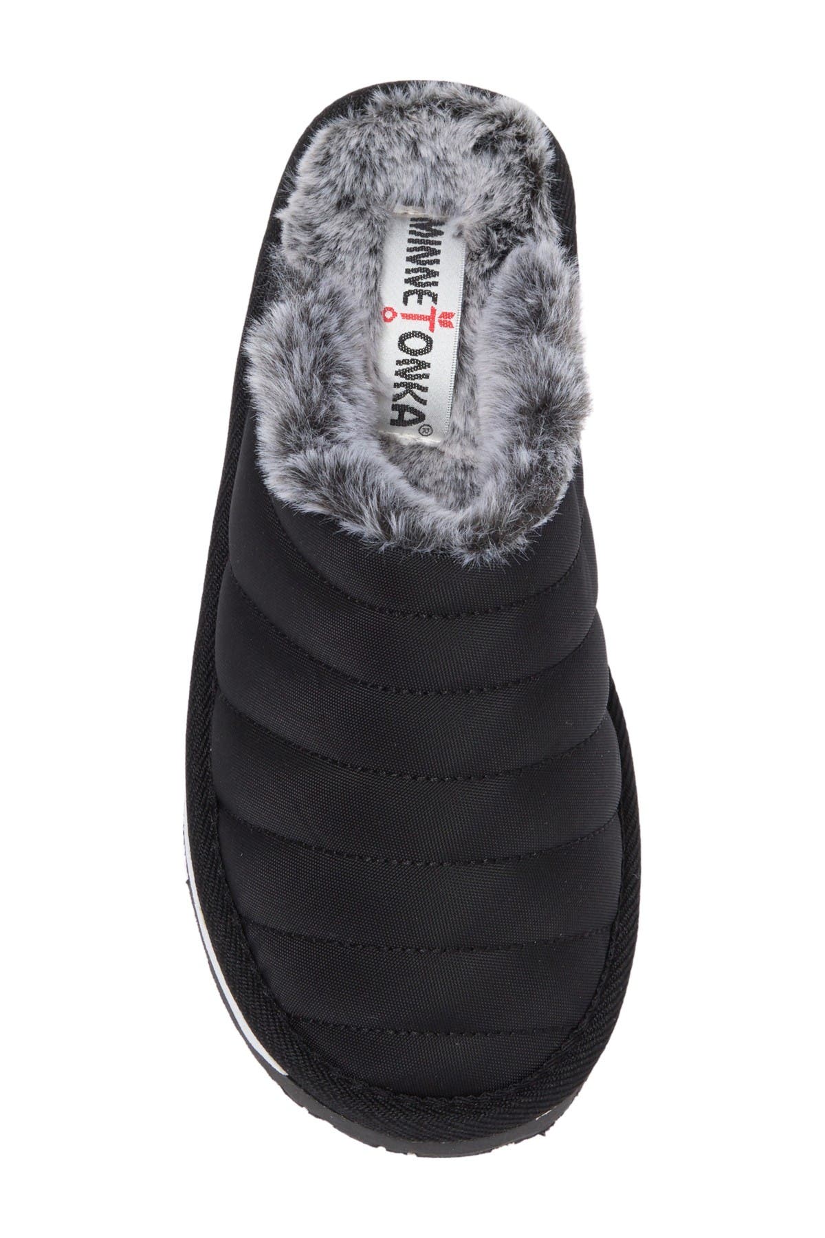 minnetonka quilted scuff