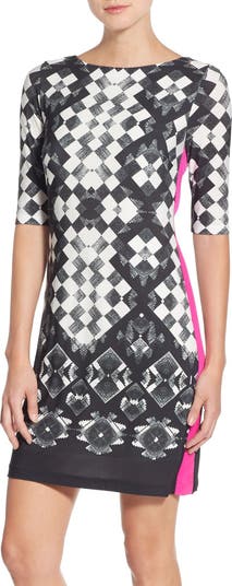 Eliza j geo print dress hotsell