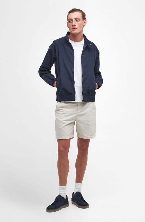 Shop Barbour Royston Cotton Canvas Jacket In Navy