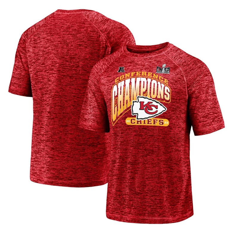 Shop Fanatics Branded Red Kansas City Chiefs 2023 Afc Champions Hail Mary T-shirt
