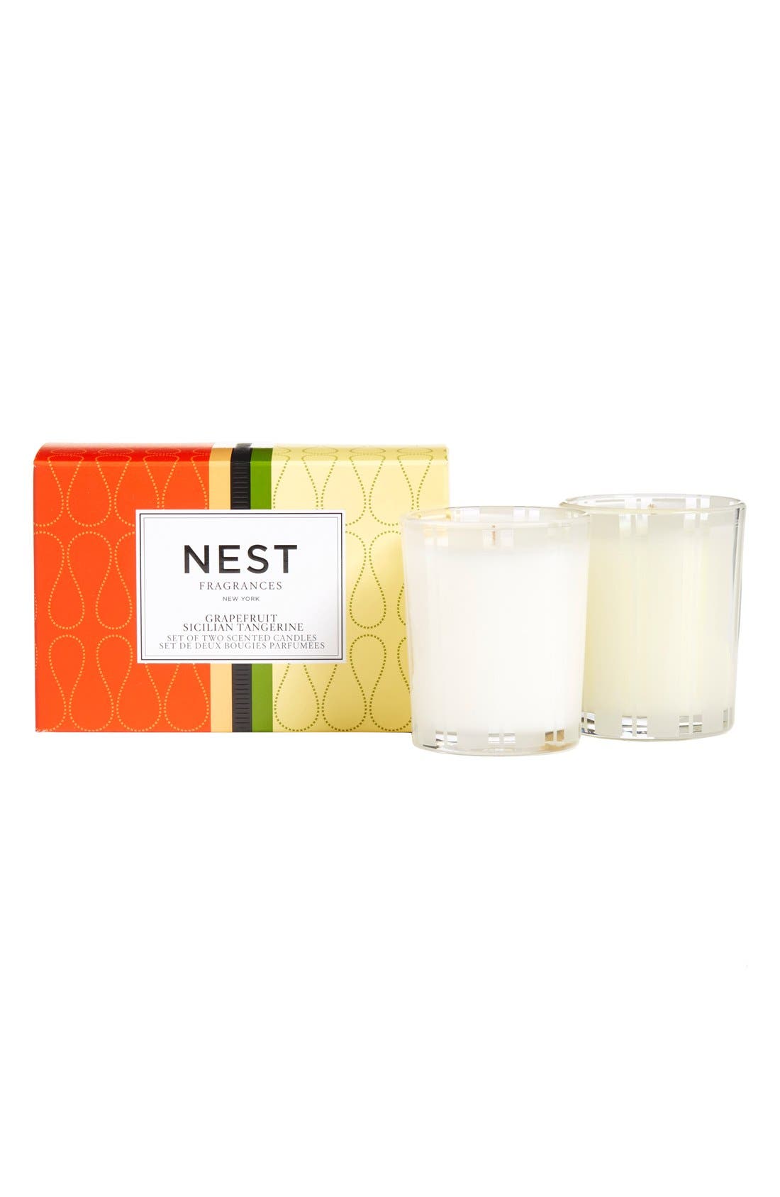 NEST Fragrances 'Sicilian Tangerine & Grapefruit' Votive Candle Set