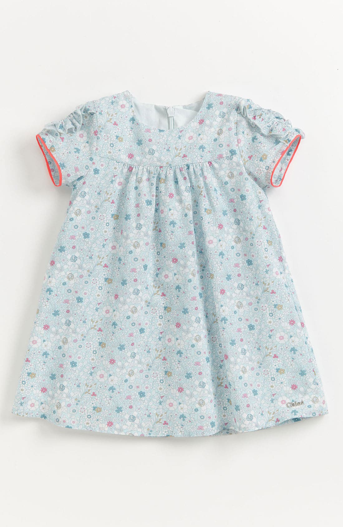 liberty print baby girl dress