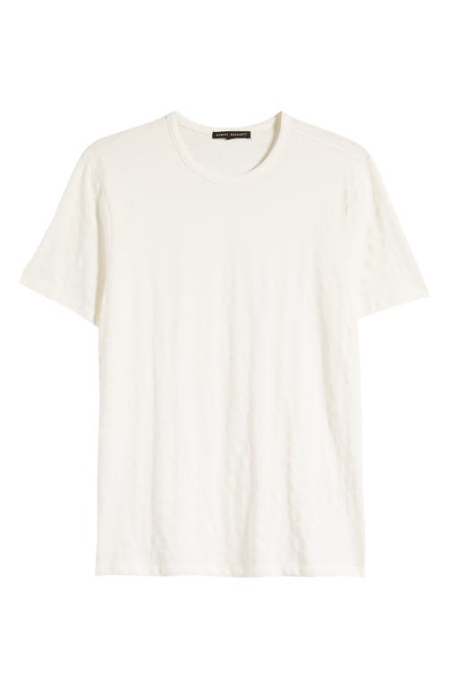 Gordon Slim Fit Cotton Crewneck T-Shirt in White