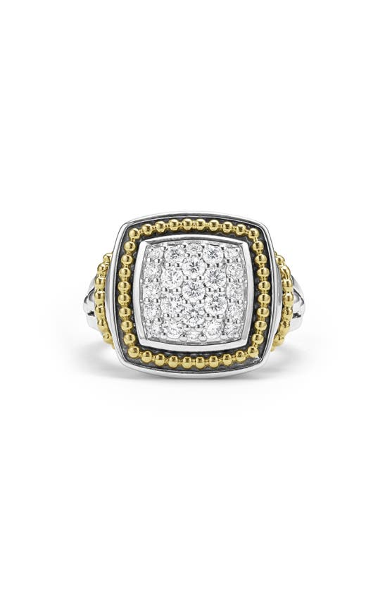 Lagos Rittenhouse Diamond Pavé Ring In Silver