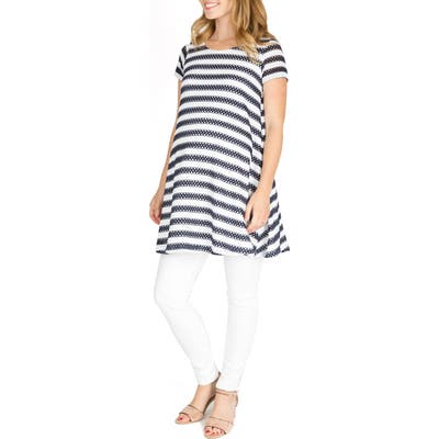 Nom Maternity Cha Cha Print Maternity Shift Dress