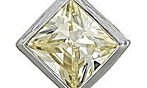 Shop Judith Ripka Diamond Cut Cz Drop Earrings In Yellow/silver