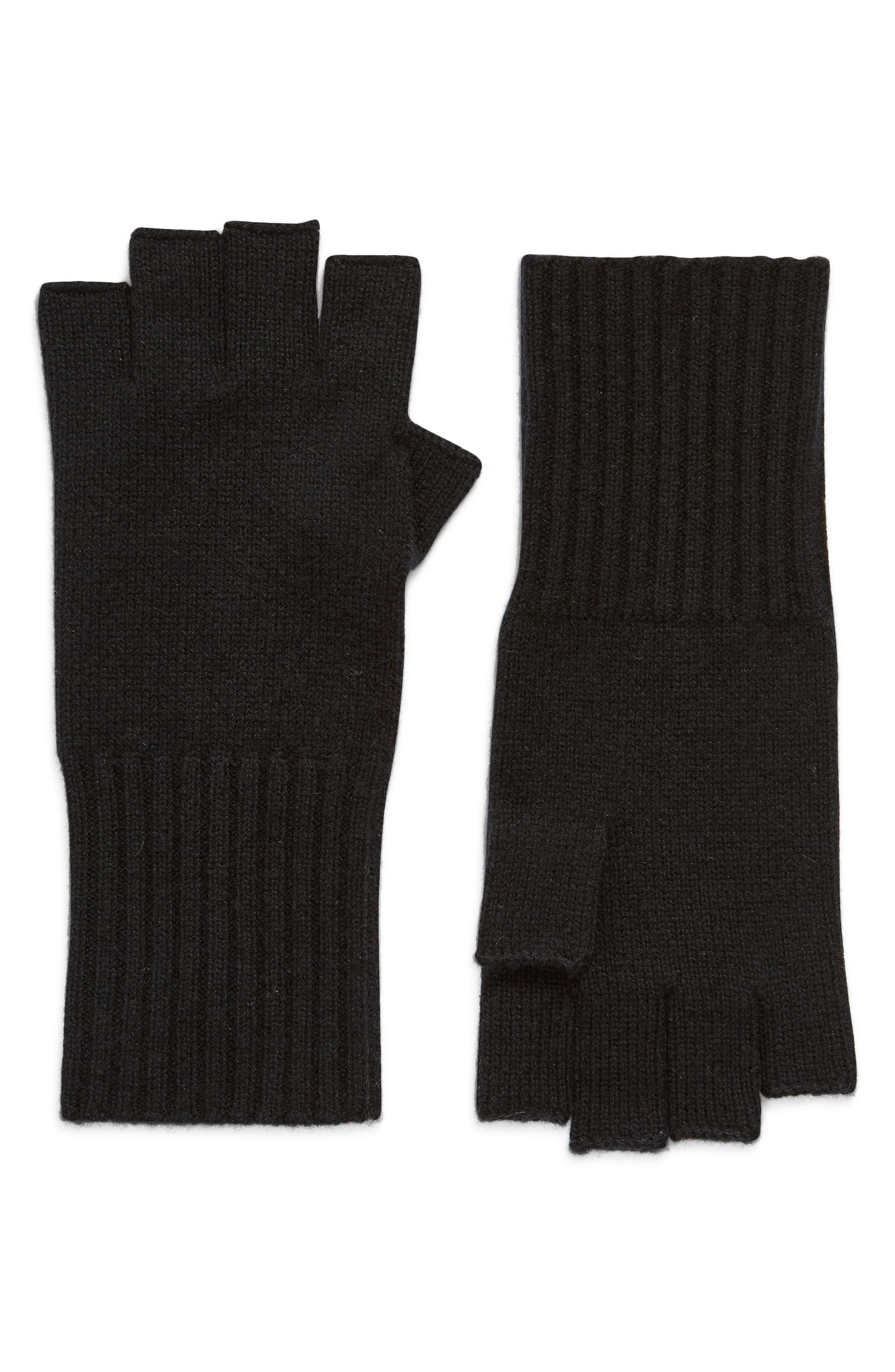 Halogen® Cashmere Fingerless Gloves Nordstrom