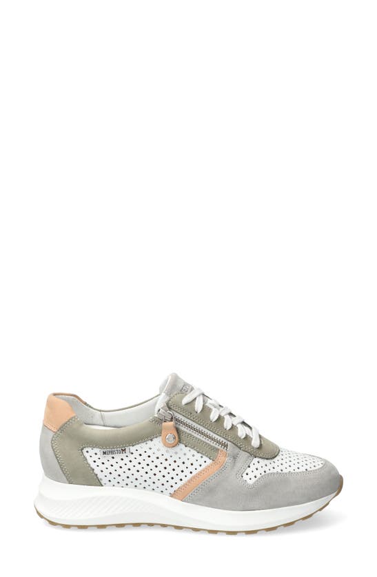 Shop Mephisto Kim Perf Sneaker In Stone