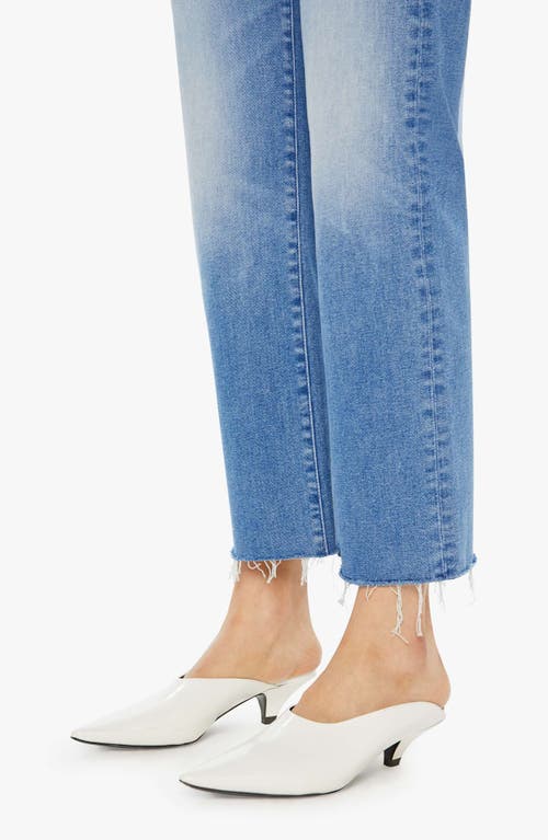 Shop Mother The Rambler Ankle Wide Leg Jeans In Enjoy The Ride