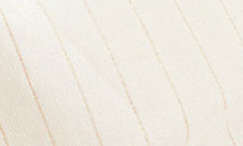 Shop Allsaints Payton Pinstripe Blazer In Ivory White
