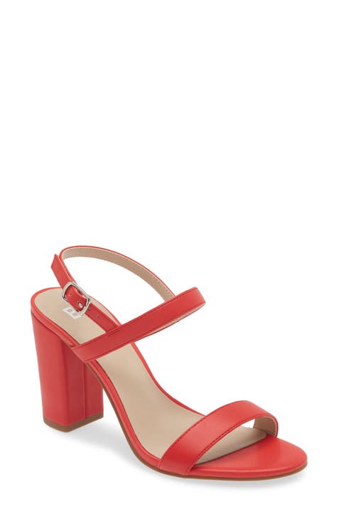 Red Suede Bow Ankle Strap Platforms Wedges Shoes