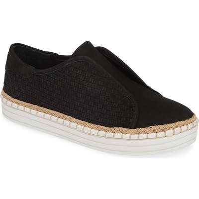 Jslides Kayla Slip-On Sneaker, Black