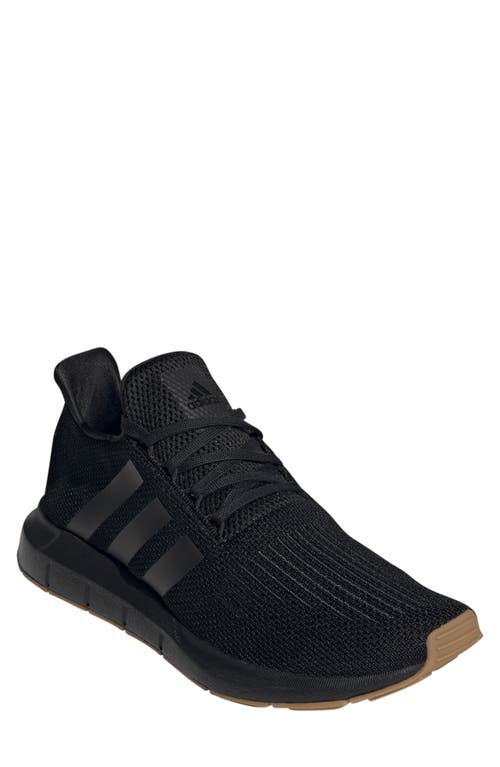 Shop Adidas Originals Adidas Swift Run 1.0 Sneaker In Black/black/black