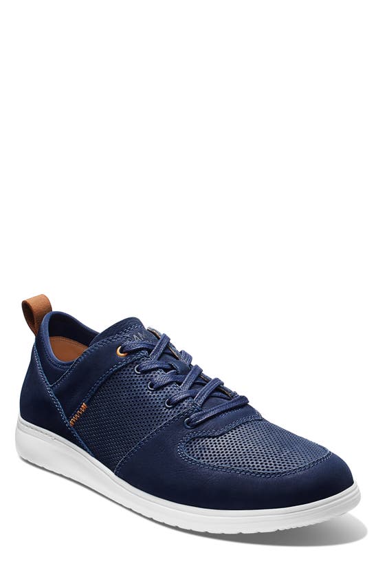 Shop Samuel Hubbard Featherweight Olema Sport Sneaker In Navy Nubuck