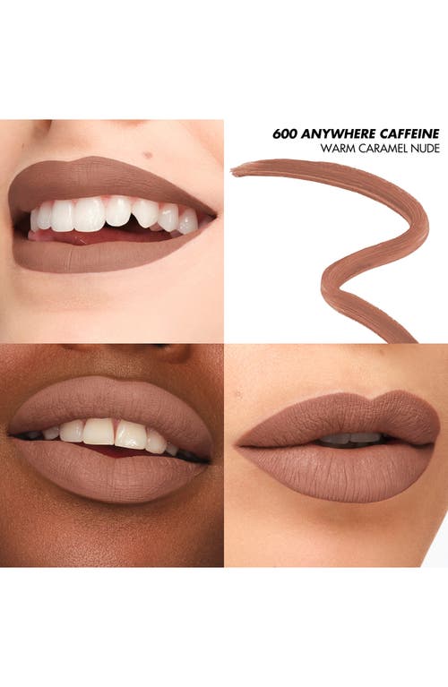 Make Up For Ever Artist Color Pencil Extreme Waterproof Lip Liner In 600 - Anywhere Caffeine