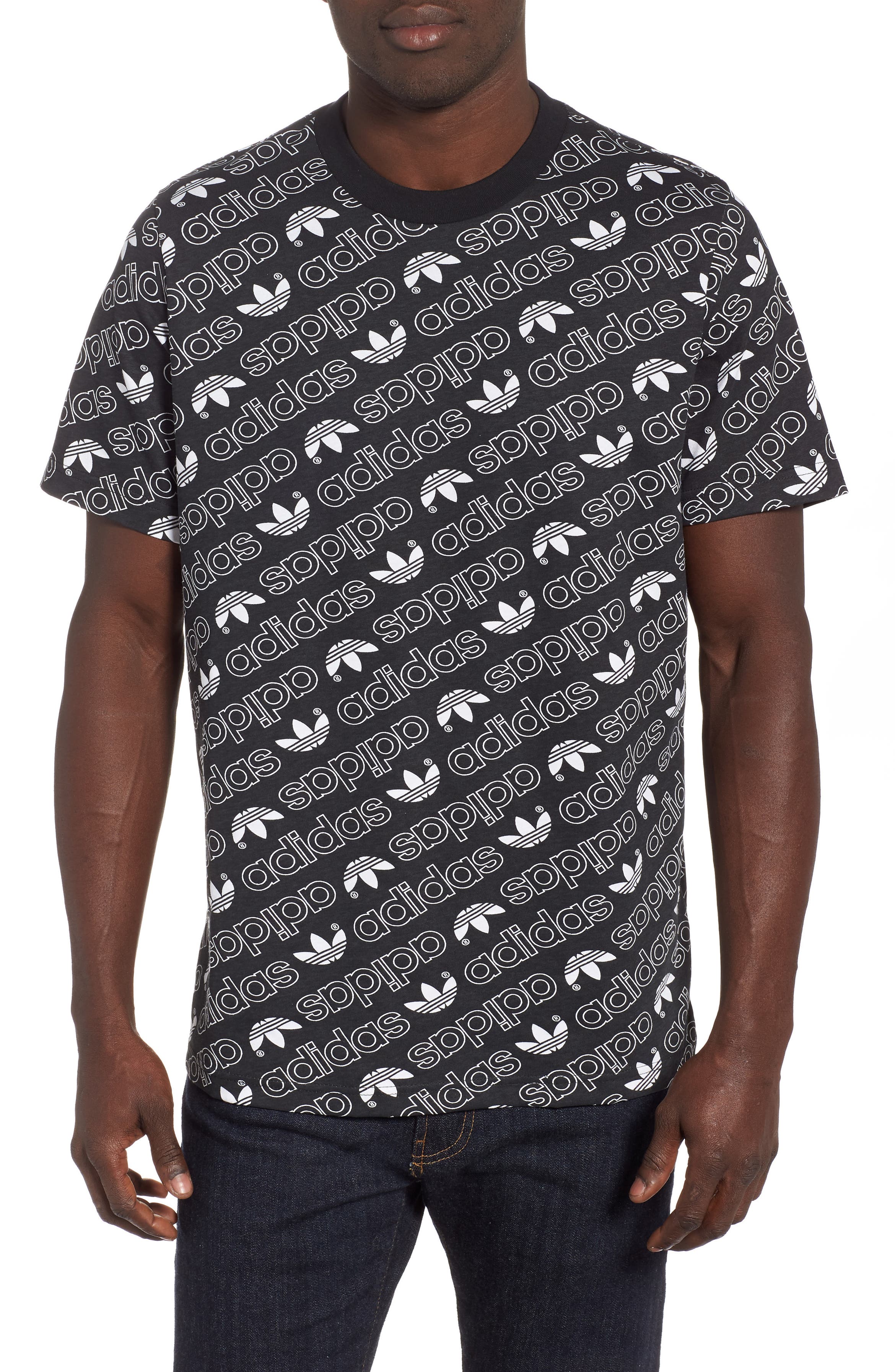 adidas Originals Monogram All-Over Print T-Shirt | Nordstrom