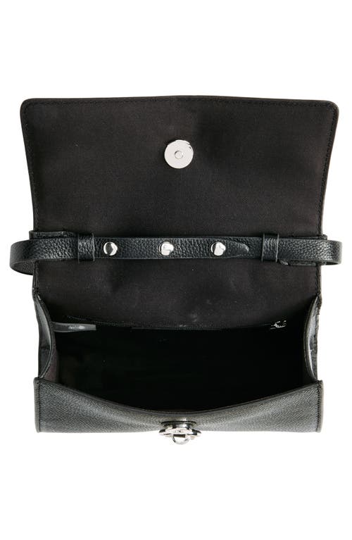 Rebecca Minkoff Megan Convertible Top-handle Bag In Black