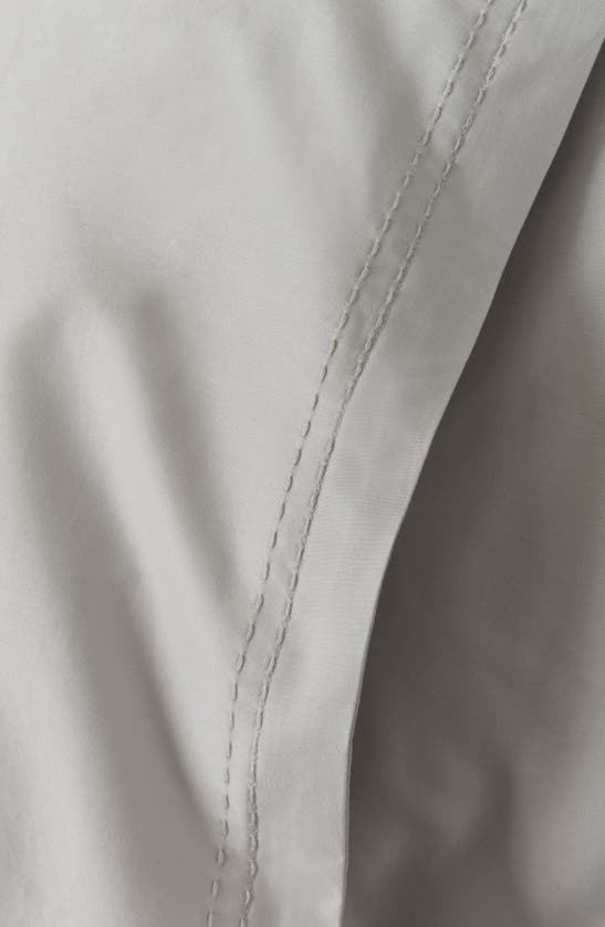 Shop Nordstrom 400 Thread Count Organic Cotton Sateen Duvet Cover & Shams Set In Grey Vapor