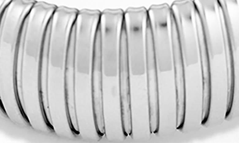 Ivi Los Angeles Gaia Hoop Earrings In Silver