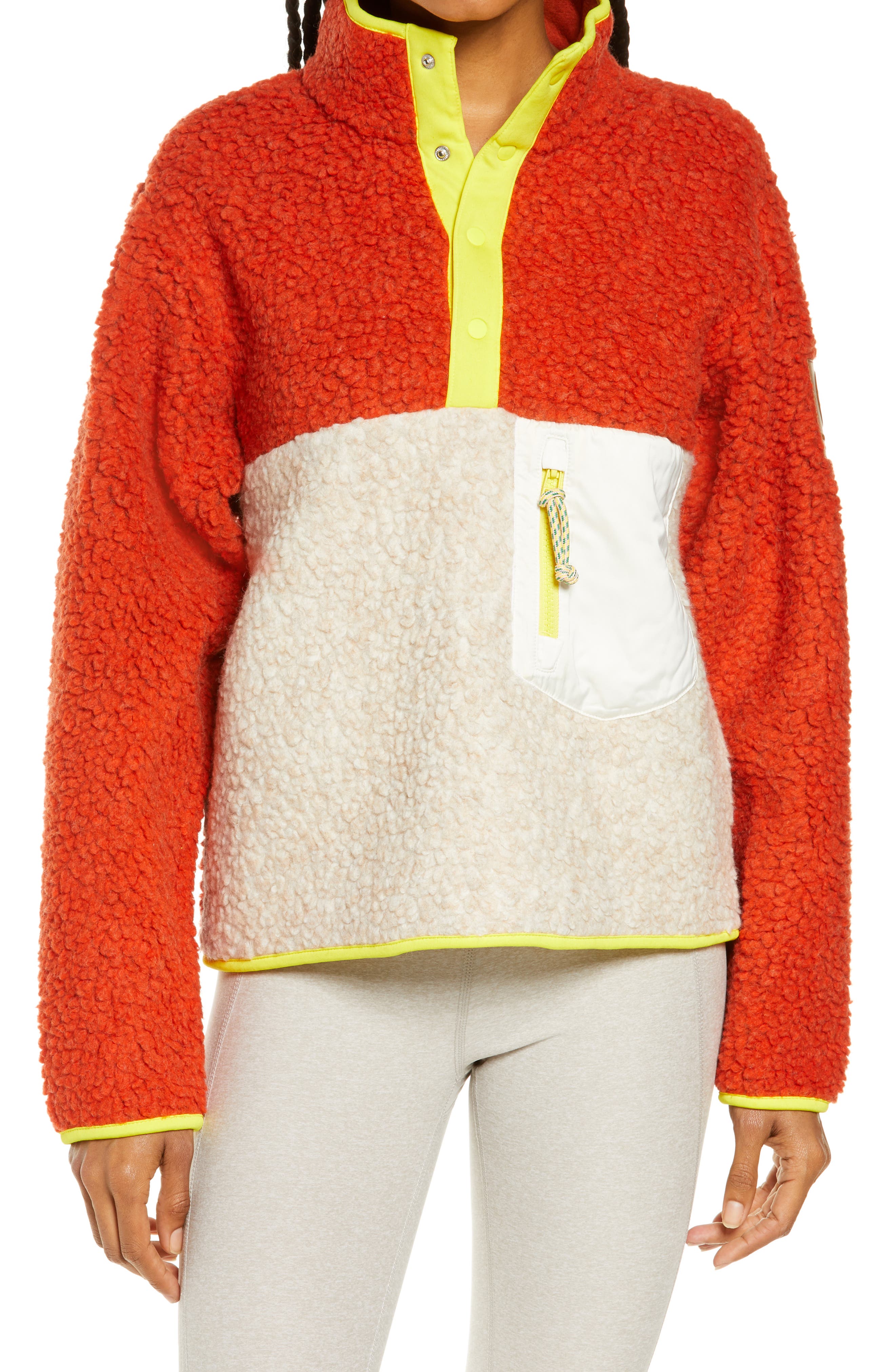 Tory Burch Fleece Pullover 